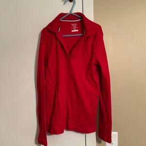 Girls long sleeved uniform shirt